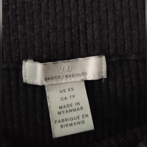 H&M Grey Fitted Skirt - Picture 5 of 5